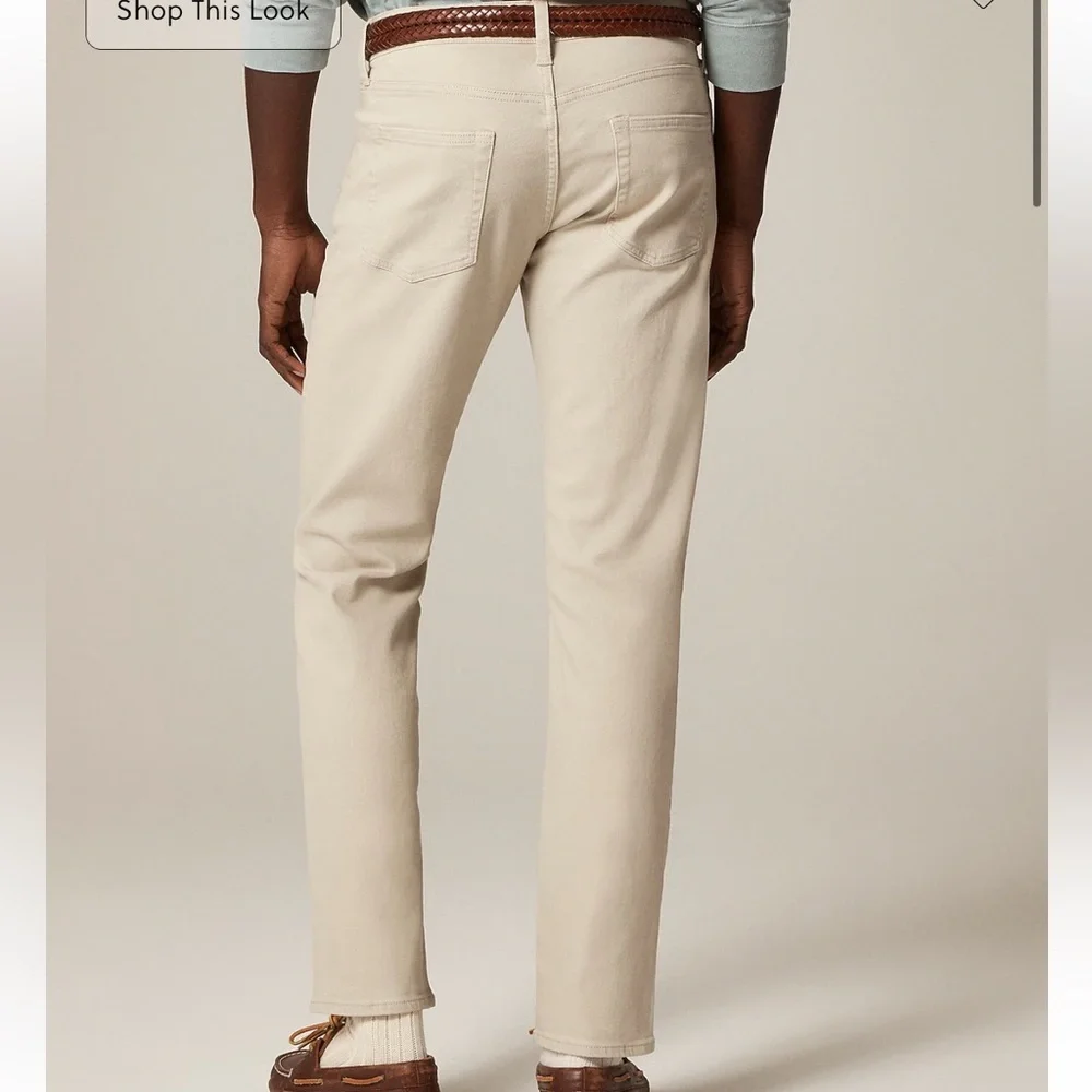NWOT j crew sand washed canvas 770™ Straight-fit Bergen five-pocket pant